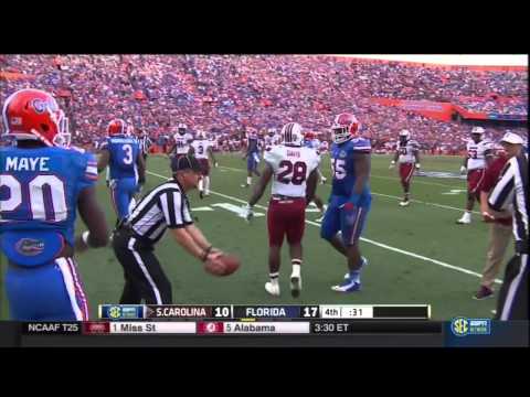 2014 USC vs Florida - Mike Davis 27 Yd Reception