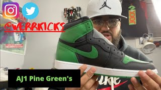 Pine Green Air Jordan 1