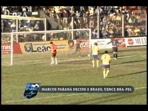 Marcos Paraná decidi e Brasil vence BRA PEL   24 09 12 avi