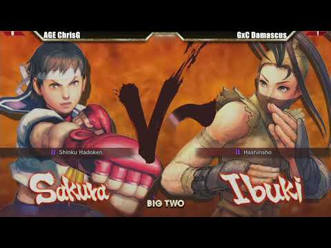SSF4 AE2012 AGE ChrisG vs GxC Damascus - Big Two #51 Tournament