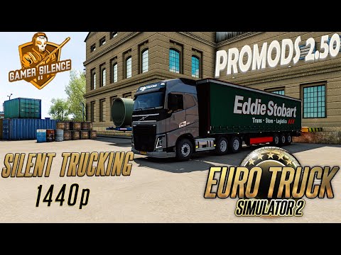 Euro Truck Simulator 2| ProMods 2.50| Mannheim, Germany| Volvo FH XL| 1440p| Gameplay #7
