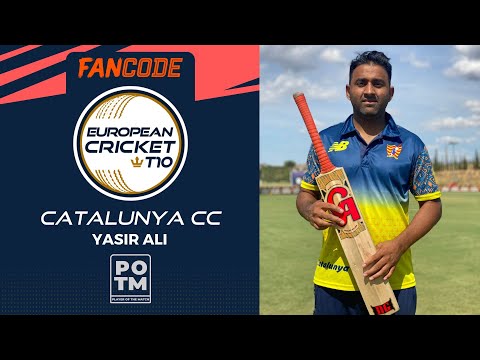 POTM: Y.Ali - Group B, Match 6 - CTL vs MAL | Highlights | FanCode ECS Spain, 2022 Day 4 | ECT22.070