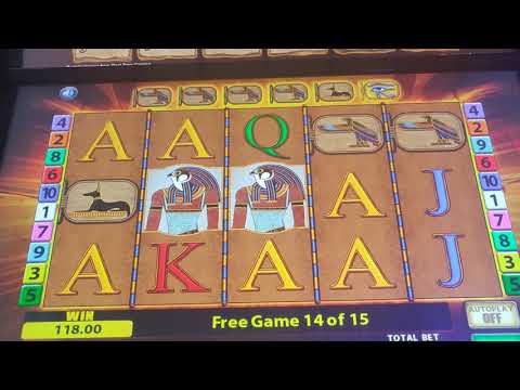 5 scatter bonus Eye of Horus.1st on you tube. £2 spins.