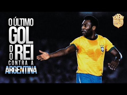 Brasil 2x1 Argentina 1970 - ÚLTIMO GOL DE PELÉ CONTRA A ARGENTINA! As feras de Saldanha! #pelé #bra