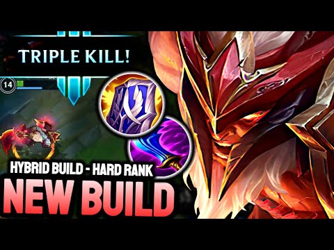 OLAF HYBRID BUILD IS OP!? (S RATING) OLAF CAN CARRY A HARD 1V9 MATCH?? - Olaf Wild Rift