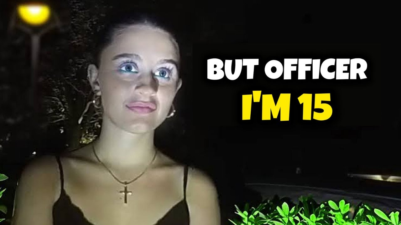 Cop Tries to SEDUCE Girls 100% CAUGHT ON CAMERA