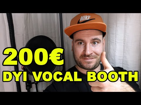 Eigene DIY Vocal Booth/Gesangskabine für unter 200€