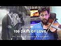 100 Days Of Love Romantic BGM Bijibal Govind Vasantha Ft Shimon Jasmine Rasheed