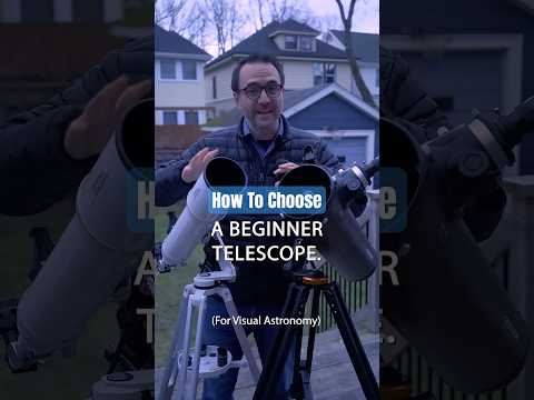 3 Rules For Choosing A Beginner Telescope #astronomy #Telescope