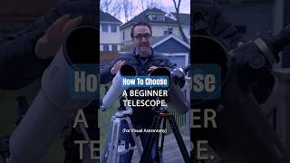 3 Rules For Choosing A Beginner Telescope #astronomy #Telescope