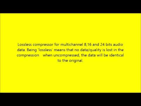 What is TTA Lossless Audio Codec Software