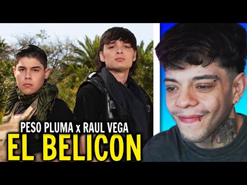 (REACCIÓN) El Belicon - Peso Pluma & Raúl Vega (Video Oficial)