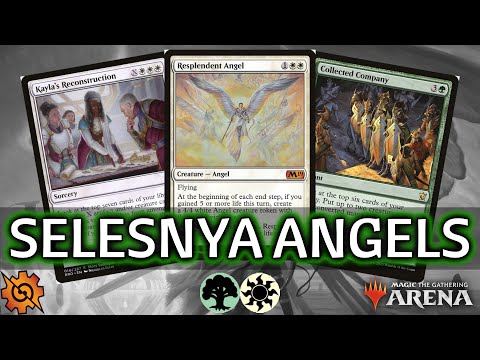 🟢⚪ Selesnya Angels, 61% Win Rate | Santyaga_TV MTG Arena | Explorer | BO3 | Brother's War