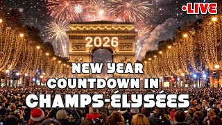 Download lagu [🇫🇷Paris Live] 2026 New Year Countdown in Champs-Élysées Live Streaming 31/December/2025 mp3
