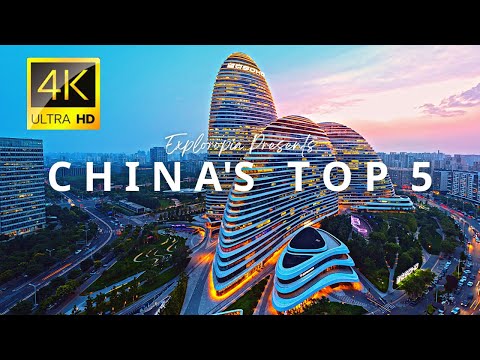 Top 5 Richest Cities in China 🇨🇳 in 4K ULTRA HD 60FPS Video by Drone