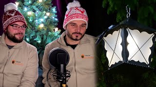 Kompletní set vánočního řetězu lucerny 10 ks pro stromy 10-12 m