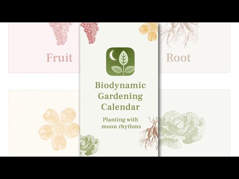 Biodynamic Gardening Calendar Video
