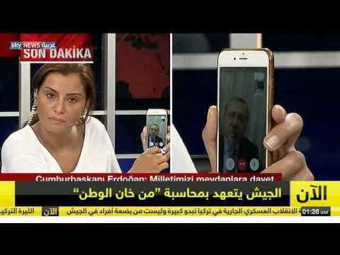 أردوغان يدعو الأتراك للنزول إلى الشوارع لدعمه