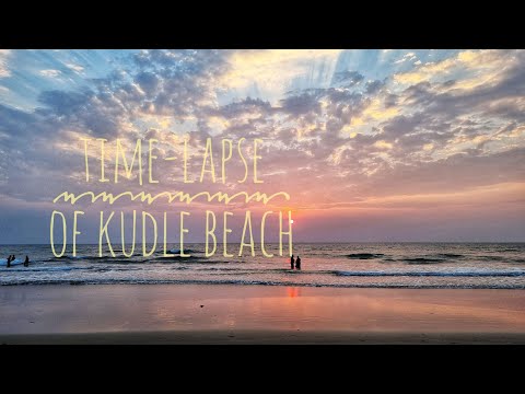 Kudle Beach, Gokarna | Time-lapse of Kudle Beach #beach #beachlife #beachvibes
