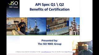 Benefits of API Spec Q1 Q2