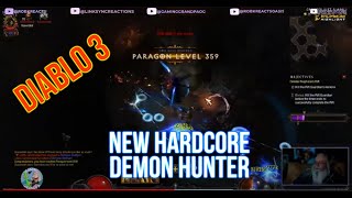 Hardcore Mayhem with new Diablo 3 Demon Hunter