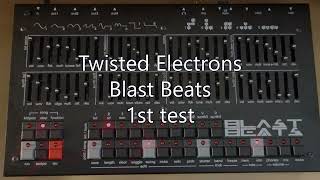 Video thumbnail for Twisted Electrons Blast Beats 1st TEST by SoundOptimize