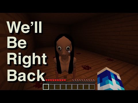 This is Real MOMO in Minecraft (we'll be right back) PART 1
