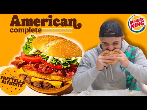 Try the NEW AMERICAN COMPLETE! - BURGER KING 👑