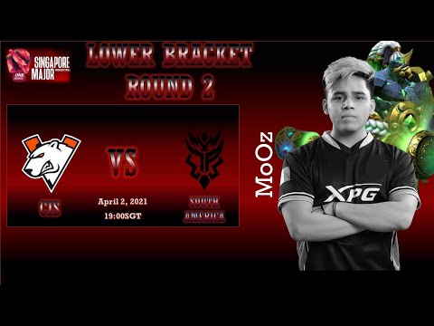 Thunder Predator vs Virtus pro  PERU VS RUSSIA PLAYOFFS ONE Esports SINGAPORE MAJOR DOTA 2
