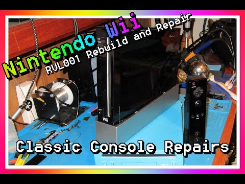 Nintendo Wii RVL001 Rebuild and Repair