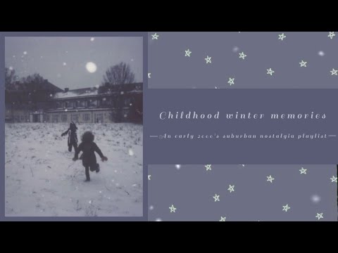Remembering winter when you were a child | A suburban winter nostalgia playlist + ambience (no AI)