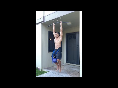 Day 240 FitPro Hawaii (RE-UPLOADED) - Weighted Pull Ups + Cossack Squats - January 9, 2021, 4:34 pm
