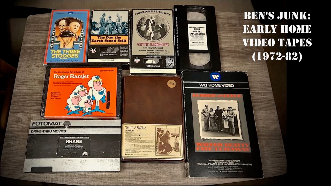 Oddity Archive: Episode 298.1 – Ben’s Junk: Early Home Video Tapes (1972-82)