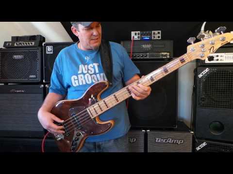 Nordy VJ5 - Charity Bass - Big Blade Nordstrand Pickups - Andy Irvine