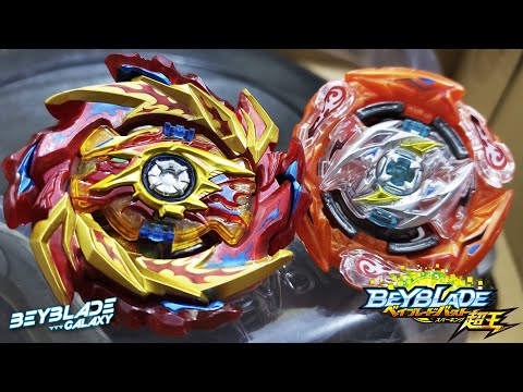 HYPERION BURN .CHO.Xc'+X vs GLIDE RAGNARUK .Wh.R 1S - Beyblade Burst