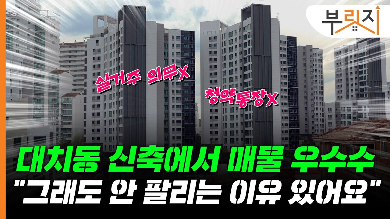 [부릿지GO]규제 다 피한 대치동 신축 매물? 현장은 절레절레..."가격이 XX인데 누가 사나요?"