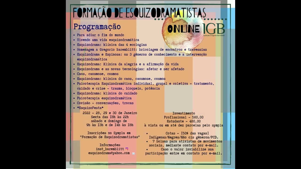 Formação Esquizodramatistas 2022 (2)