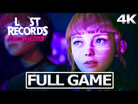 THE LOST RECORDS: BLOOM AND RAGE Full Walkthrough / No Commentary【FULL GAME】4K 60FPS Ultra HD