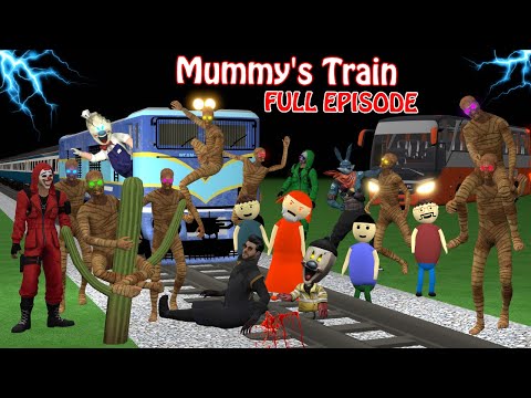 Gulli Bulli And Mummy's Train (Full Episode) | Gulli Bulli | Mummy In Train | MJOH Toons