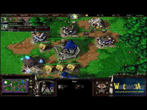 Fly(ORC) vs Sok(HU) - WarCraft 3 Frozen Throne - RN3254