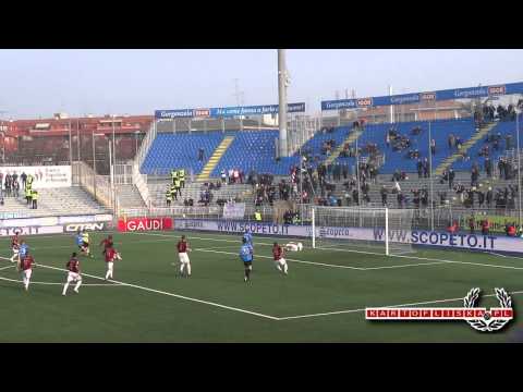 Novara - Reggina 1:1 goals (Pesce, Antonazzo) + missed penalty. 2.03.2013