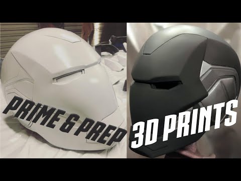 How to Prepare and Prime 3D Printed Parts for Painting - My methods