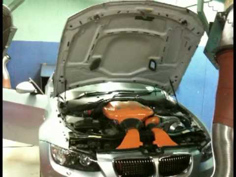 BMW E92 M3 G-Power Supercharged Dyno - Evolve Technik