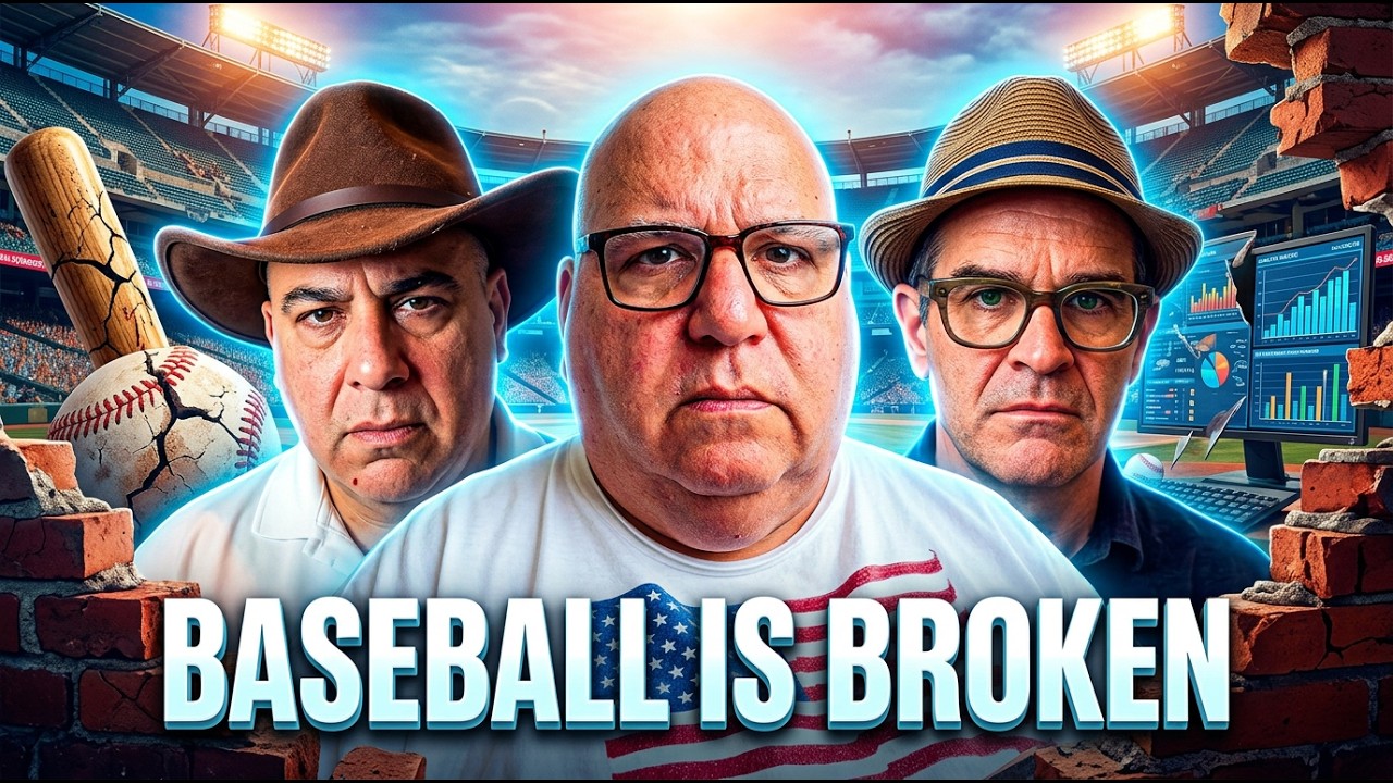 Baseball Is Broken on Sports Live! with Steve and Justin! Part One of the live Show!