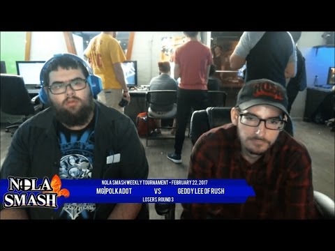 NOLA Smash Weekly 2/22: Losers Round 3 - MG|Polkadot vs Geddy Lee of Rush