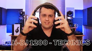 EAH DJ1200 Technics - Headphone para DJs