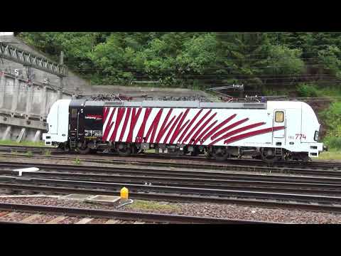 LA MANOVRA DELLA VECTRON 193 R.T.C  AL BRENNERO (BZ) MART. 3 - 7 - 2018