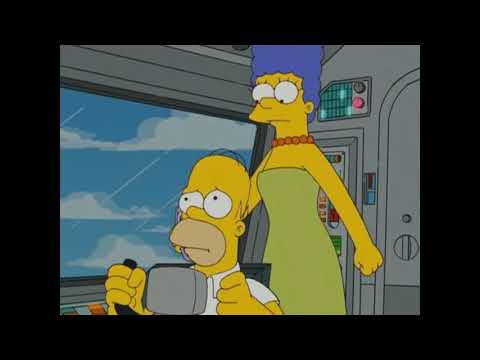 Homer landet ein Flugzeug!