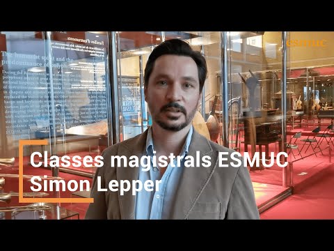 Classes magistrals | Simon Lepper | ESMUC