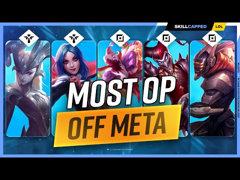 The 5 INSANE OFF META Picks STOMPING Challenger - League of Legends